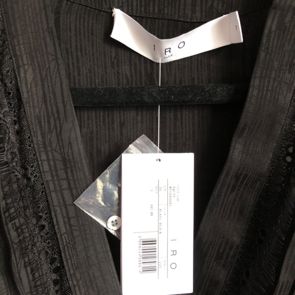 IRO Bahri Lace Pleated Top - Picture 4 of 4